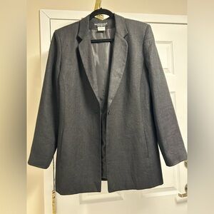Linen Blazer Jacket Size M